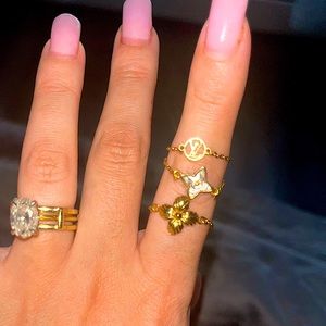Louis Vuitton Blooming 3 Ring Set 💍